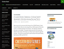 Tablet Screenshot of chesterbowl.org